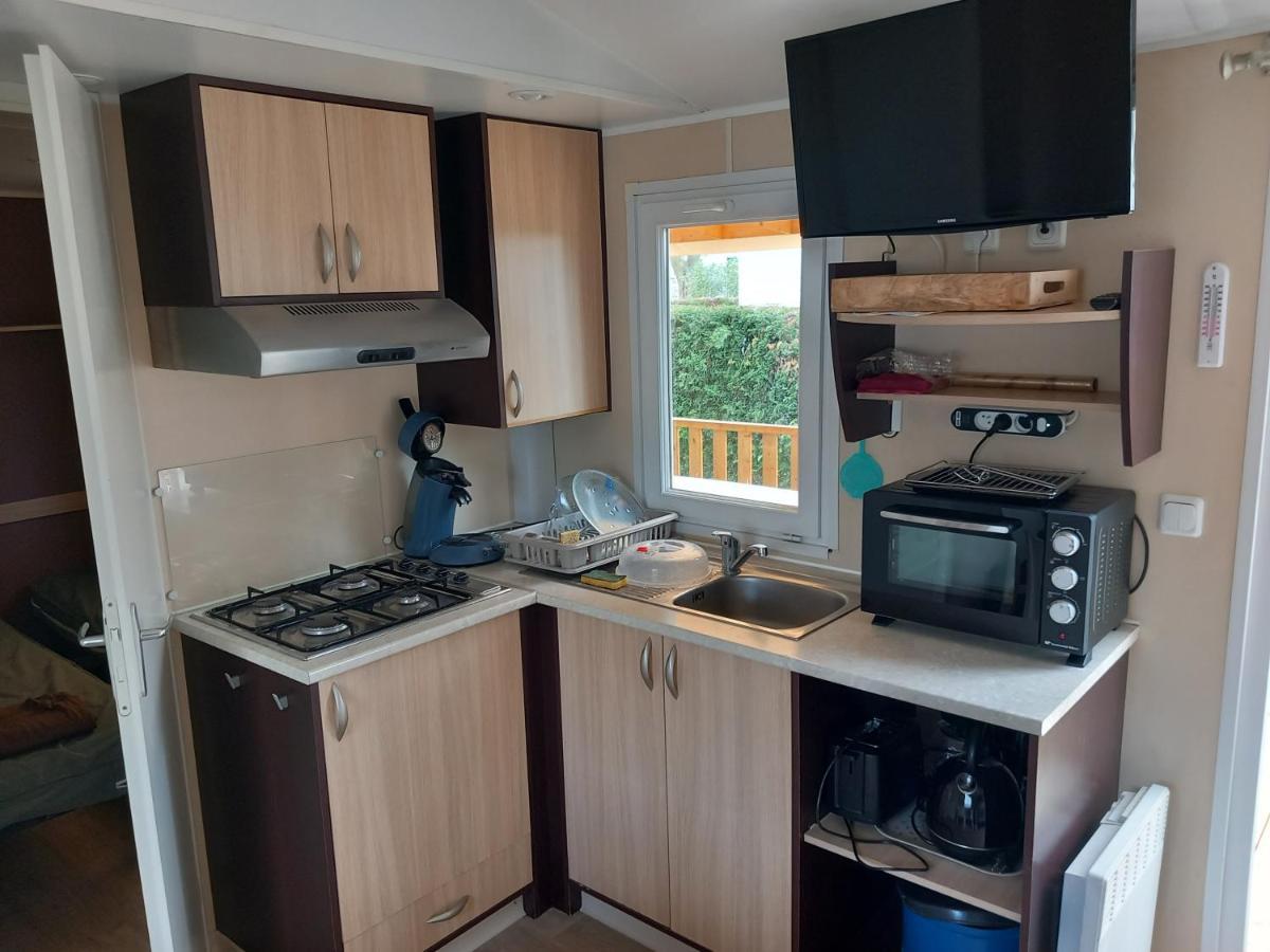 לה רוק-ד'אנטרון Mobil Home Tout Confort 6 Personnes Climatise Au Pied Du Luberon מראה חיצוני תמונה