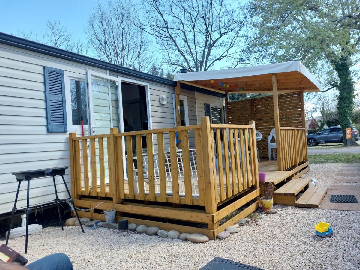 לה רוק-ד'אנטרון Mobil Home Tout Confort 6 Personnes Climatise Au Pied Du Luberon מראה חיצוני תמונה