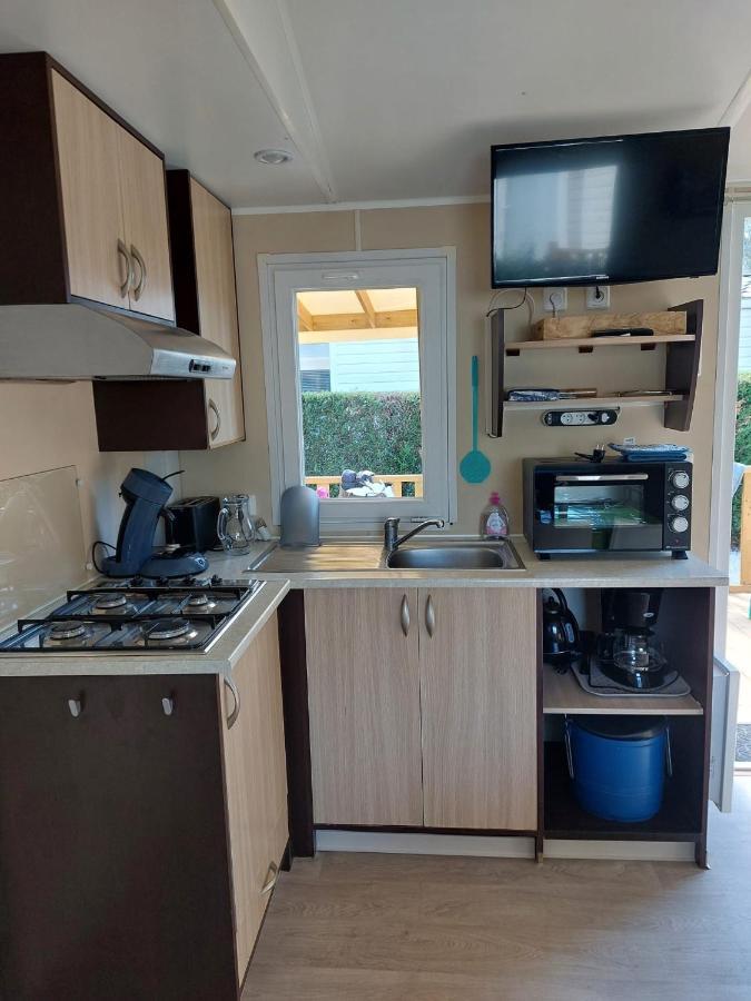 לה רוק-ד'אנטרון Mobil Home Tout Confort 6 Personnes Climatise Au Pied Du Luberon מראה חיצוני תמונה